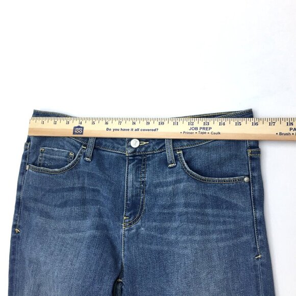 Pilcro & The Letterpress Jeans Women's Script Skinny Two Tone Legs size 30 - Picture 7 of 12